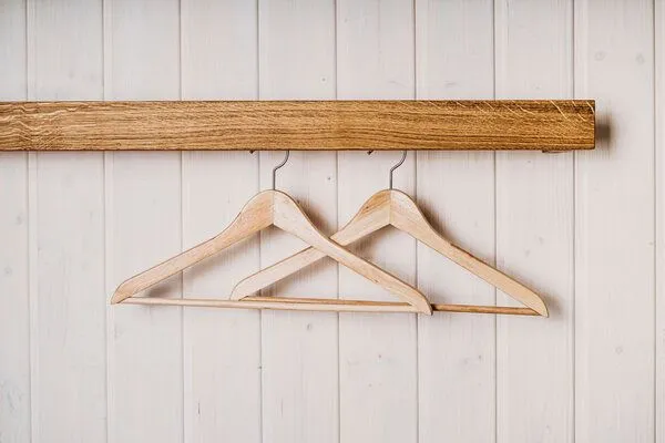 kleiderleiter_de kleiderleiter_de Garderobe, Wandgarderobe ABLA aus Eiche, Buche oder Nussbaum – Produktbild 5 von 5