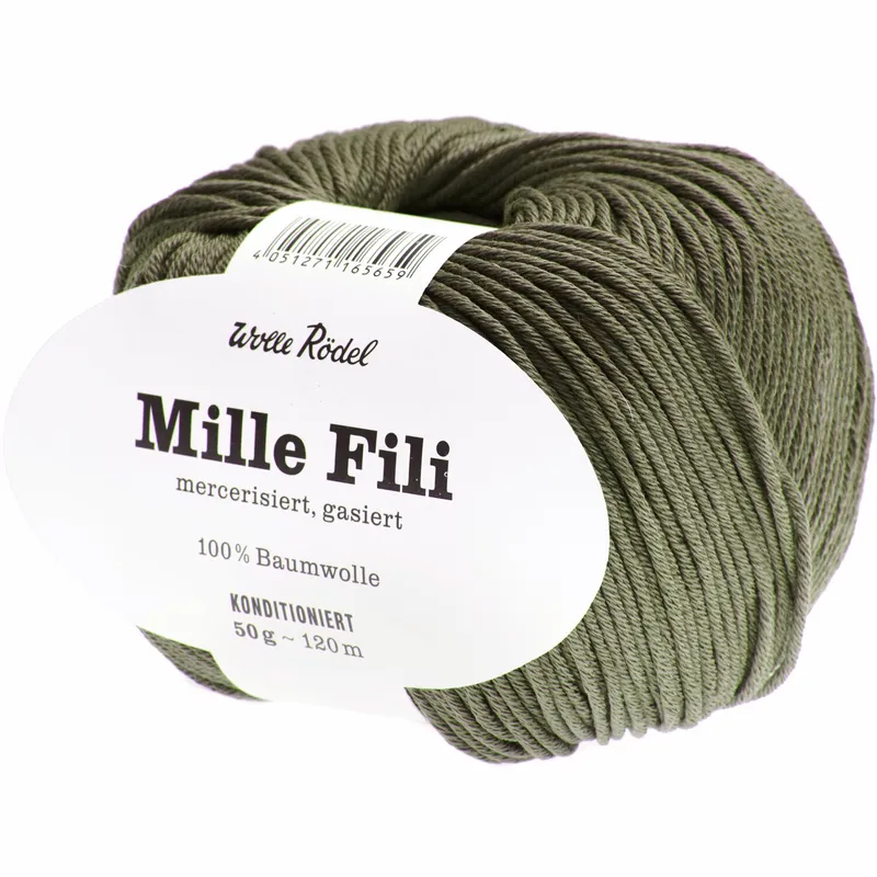 Wolle Rödel Wolle Rödel Mille Fili Khaki, Khaki, – Produktbild 1 von 1
