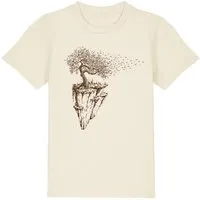Life Tree Life-Tree Shirt aus Biobaumwolle Fairwear für Kids "Maple Island" in verschiedenen Farben, Vintage white, – Produktbild 1 von 1