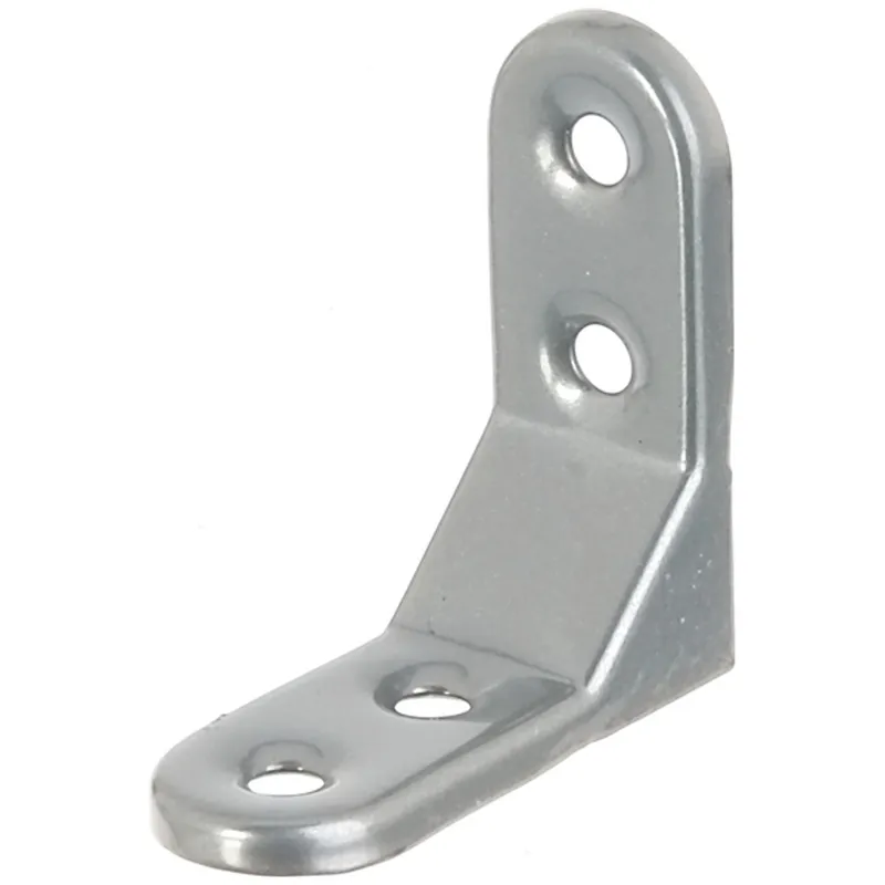 Alberts ALBERTS Zierwinkel, geprägt, aluminiumgrau kunststoffbeschichtet, TxHxB 50x50x20 mm – Produktbild 1 von 1