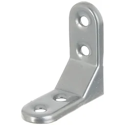 Alberts ALBERTS Zierwinkel, geprägt, aluminiumgrau kunststoffbeschichtet, TxHxB 50x50x20 mm – Produktbild 1 von 1