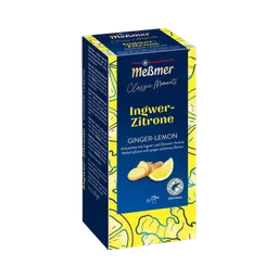Meßmer Meßmer Classic Moments Ingwer-Zitrone, Teebeutel im Kuvert, 2. Entnahmefach/displaytauglich, 50g – Produktbild 1 von 1
