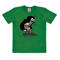 LOGOSH!RT LOGOSH!RT - Krtek - Der kleine Maulwurf - Hügel - Bio T-Shirt Print - Kinder - Jungen & Mädchen – Produktbild 1 von 1