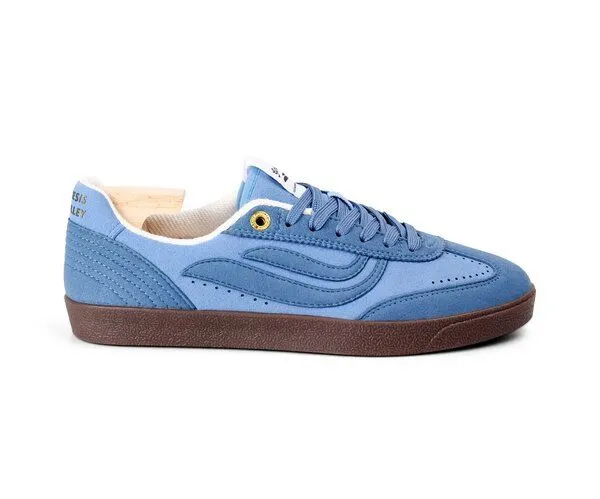 Genesis Footwear Genesis Footwear G-Volley OneColourWorld - Vegan Women Sneaker, Blueish / d. gum (blau), – Produktbild 3 von 4
