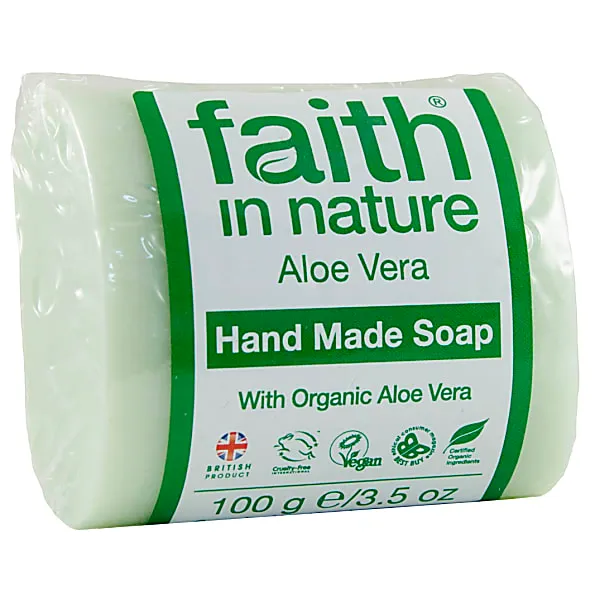 Faith in Nature Faith in Nature Natürliches Seifenstück Aloe Vera (Aloe Vera) – Produktbild 1 von 1