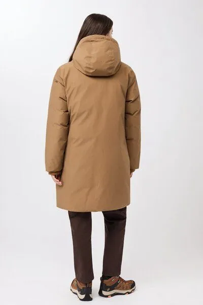 LangerChen LangerChen Lange Jacke mit Kapuze und Eco Daune, Oak (braun), – Produktbild 3 von 4