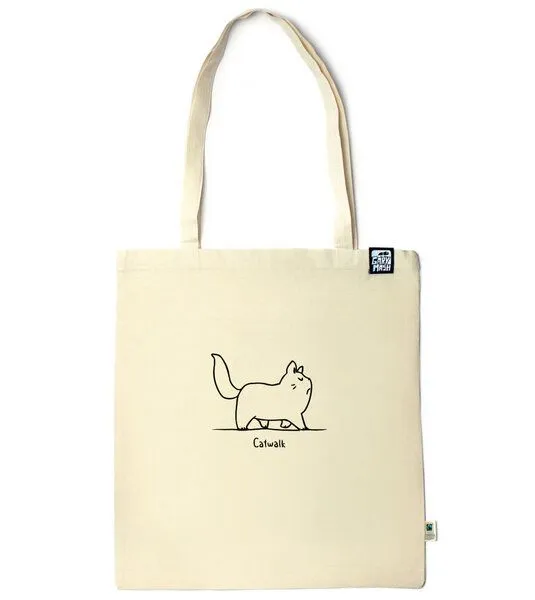 Gary Mash Gary Mash Baumwolltasche Catwalk aus zertifizierter Biobaumwolle, Natur, – Produktbild 1 von 4
