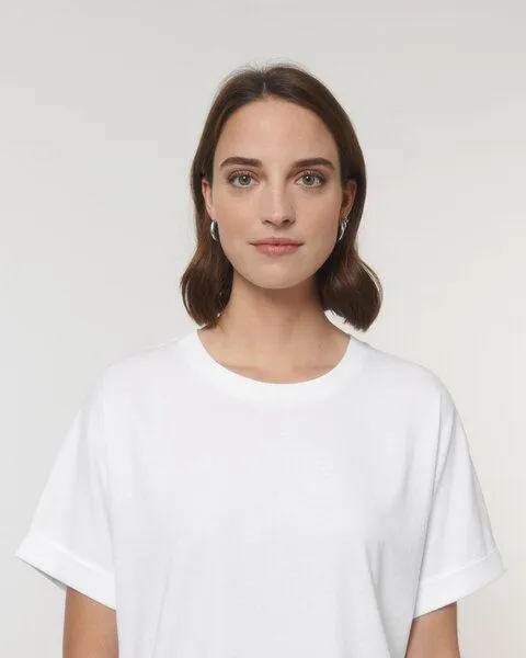 UNIPOLAR UNIPOLAR Oversized T-Shirt Modell: Comiso, White, – Produktbild 6 von 6
