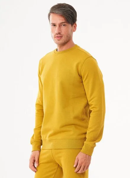 ORGANICATION ORGANICATION Sweatshirt aus Bio-Baumwolle, Tobacco, – Produktbild 3 von 4