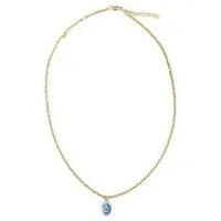 El Puente El Puente Halskette "Blue Flower" | Fair Trade & Handmade aus Indien – Produktbild 1 von 1