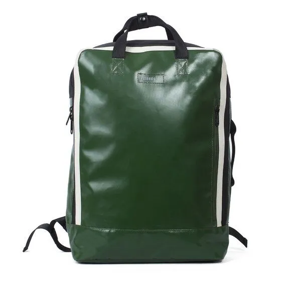 7clouds 7clouds Laptop-Rucksack Agal 7.3 M, Junglegreen - offwhite, – Produktbild 1 von 4