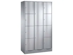 C+P C+P Kombi-Schließfachschrank lg/lg l+r, 4+2+4 Fächer – Produktbild 1 von 1