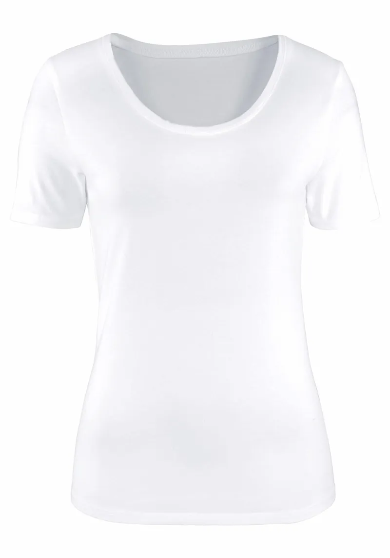 Vivance T-Shirt schwarz, weiß, Schwarz, weiß, – Produktbild 1 von 2