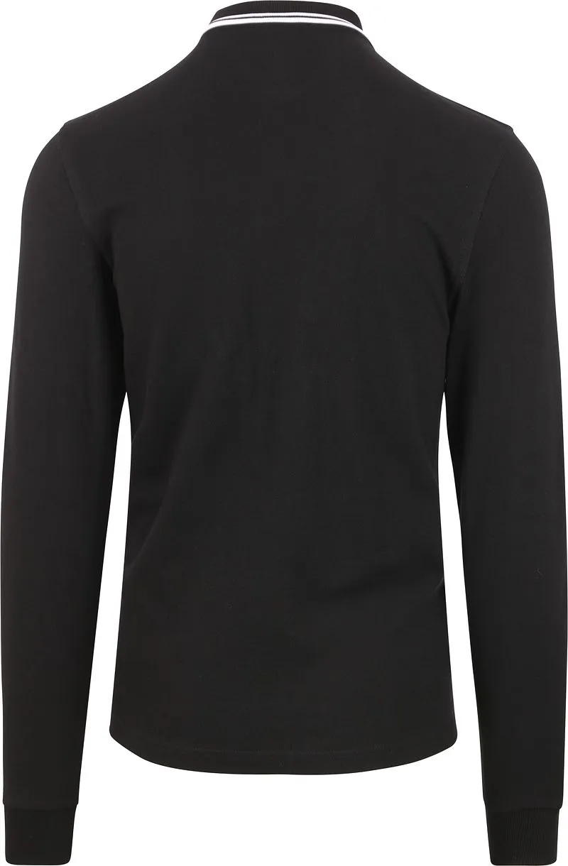Fred Perry Fred Perry Langarm-Poloshirt Schwarz 350 - Größe L, Schwarz, – Produktbild 1 von 4