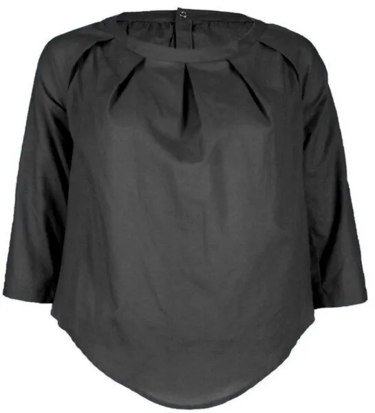 FORMAT FORMAT TARA Bluse, Schwarz, – Produktbild 2 von 3