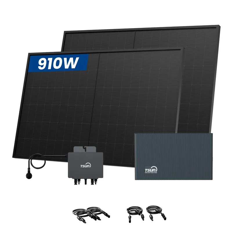TSUN TSUN DCU2000Lite Batteriespeicher für Balkonkraftwerke, mit 2 x 455W Bifaziale Solarmodule - 2kWh / Standardversand – Produktbild 1 von 1