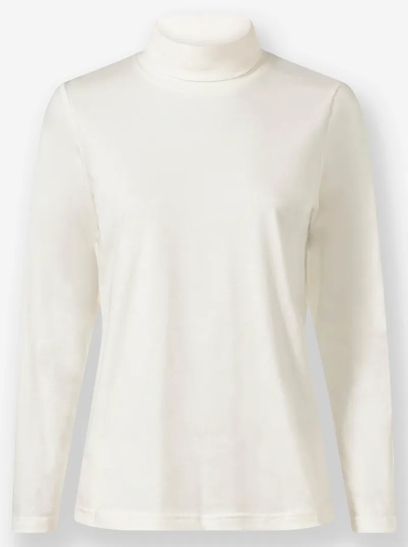 Witt Rollkragenshirt ecru, Ecru, – Produktbild 1 von 2