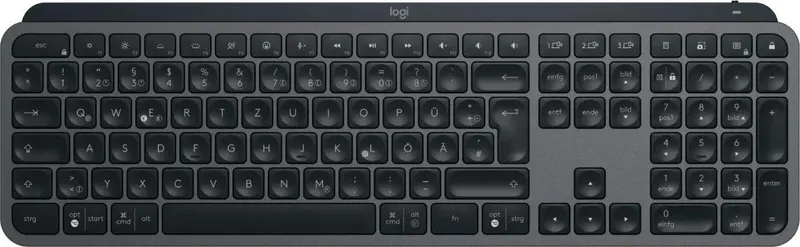 Logitech Logitech MX Keys S Graphite | 920-011565 | schwarz - LEDs weiß, Graphite, – Produktbild 5 von 7
