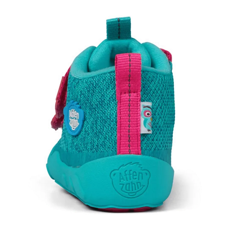 Affenzahn Affenzahn Minimal Happy Lowboot OWL für Kinder, türkis, Größe 21 EU, Türkis, – Produktbild 3 von 6