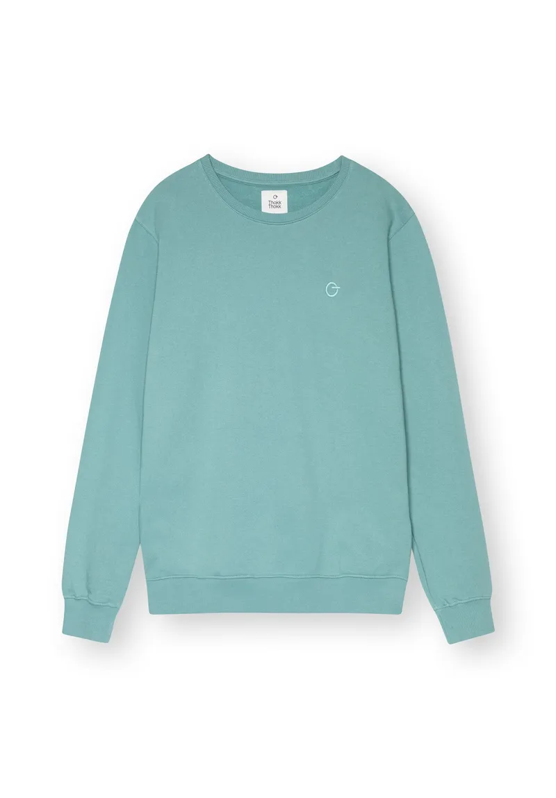 THOKKTHOKK ThokkThokk Herren vegan Pullover Soft Moss, Grün, – Produktbild 2 von 2