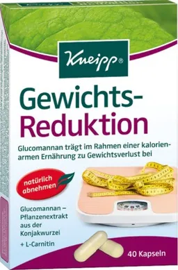 Kneipp Kneipp Gewichts-Reduktion 40 St Kapseln – Produktbild 1 von 1