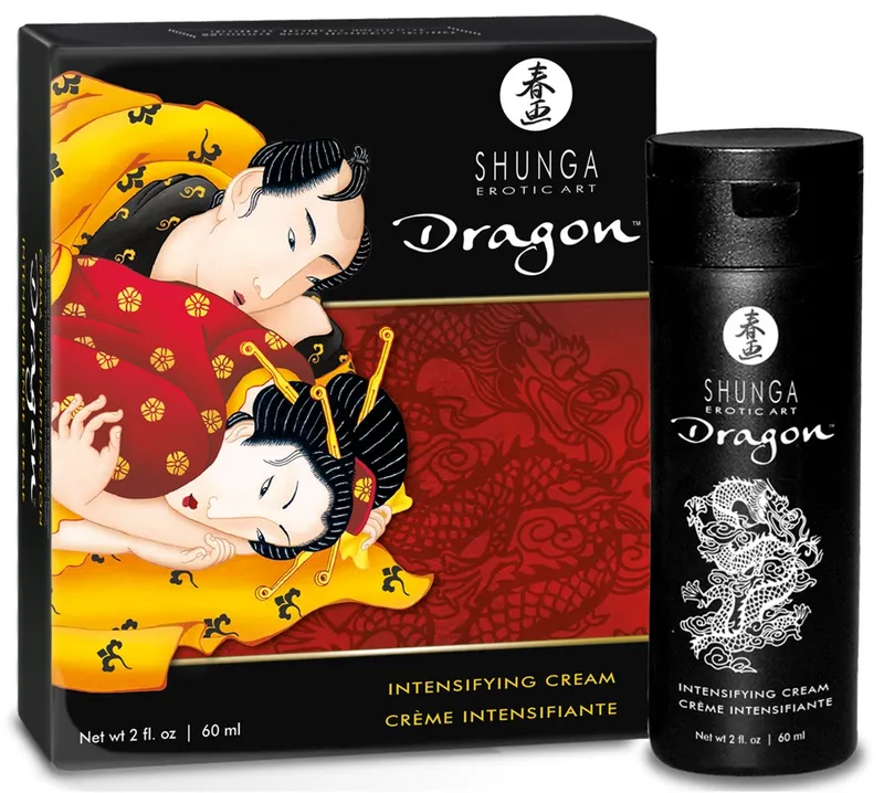 Shunga Shunga Penispflegecreme „Dragon Intensifying Cream“ aus 100% natürlichen Pflanzenextrakten – Produktbild 2 von 4