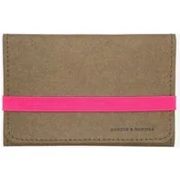 ANDERS & KOMISCH ANDERS & KOMISCH Geldbörse mittelgroß Braun - Übersichtlich.Leicht.Vegan - A&K KOMPAKT, Pink, – Produktbild 1 von 1