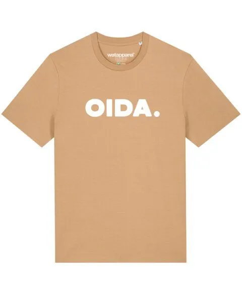 watapparel watapparel T-Shirt Unisex Oida, Latte, – Produktbild 1 von 3