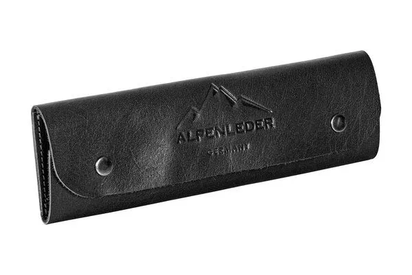 Alpenleder Alpenleder Stifteetui LISSI, Ebenholz, – Produktbild 1 von 4