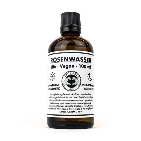 Two Hands BIO Two Hands BIO Rosenwasser 100 ml – Produktbild 1 von 2