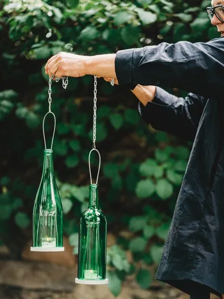 MaBe MaBe hängeWINDLICHT - tolles Geschenk & nachhaltiges Mitbringsel für als Garten Fans, Transparent, – Produktbild 1 von 4