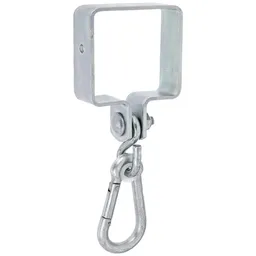 Alberts ALBERTS Schaukelschelle, für Vierkantholz, disp., Breite 90 mm, Höhe 90 mm – Produktbild 1 von 1