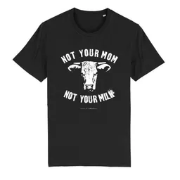 roots of compassion roots of compassion Not Your Mom Not Your Milk T-Shirt bio & fair & vegan - gerader Schnitt - Tiere, Tierliebe, Veganismus, Statement Shirt, Tierrechte – Produktbild 1 von 1