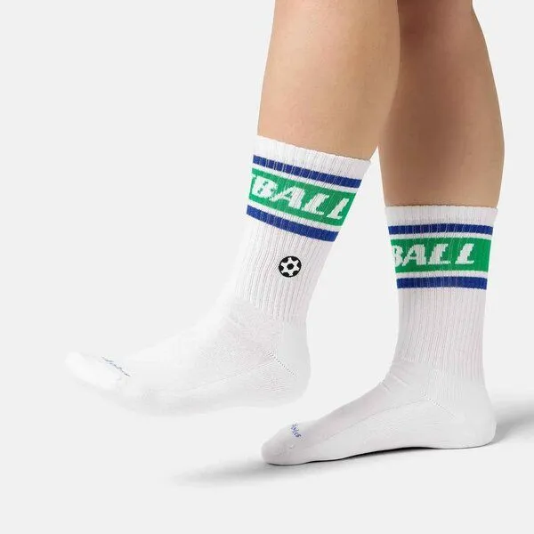 Natural Vibes Natural Vibes Football Socken | Bio GOTS | Tennissocken Fußball | Herren Damen Socken | Unisex – Produktbild 2 von 3