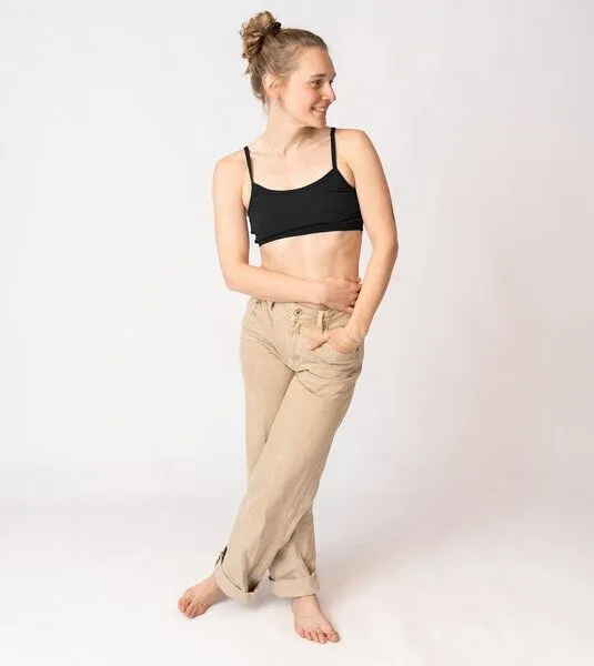 Gary Mash GARY MASH Bandeau BH aus Biobaumwolle, Schwarz, – Produktbild 2 von 4