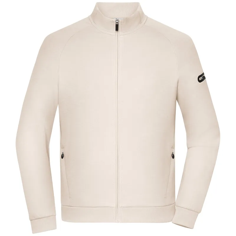Daiber Daiber Mens Zip Jacket Interlock OCS Blended & RCS 8054 Gr. M sandstone – Produktbild 1 von 1