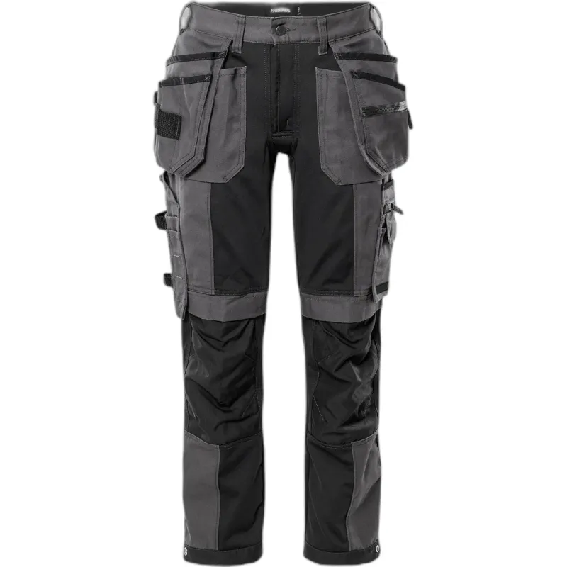 Fristads Stretch-Arbeitshose Fristads Outdoor 2530 GCYD, Grau, – Produktbild 2 von 2