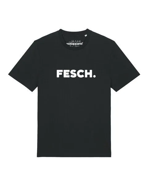 watapparel watapparel T-Shirt Unisex Fesch, Black, – Produktbild 1 von 2
