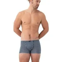 mey Mey Herren Shorty Pants aus GOTS Bio-Baumwolle "Newham" gestreift – Produktbild 1 von 1