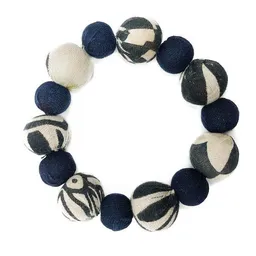 Worldfinds Worldfinds Kantha Armband Bauble Indigo – Produktbild 1 von 1