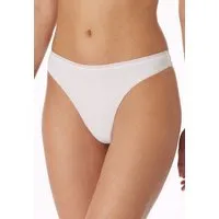 Schiesser Schiesser 2er Pack String Organic Cotton 95/5, Weiss, – Produktbild 1 von 1