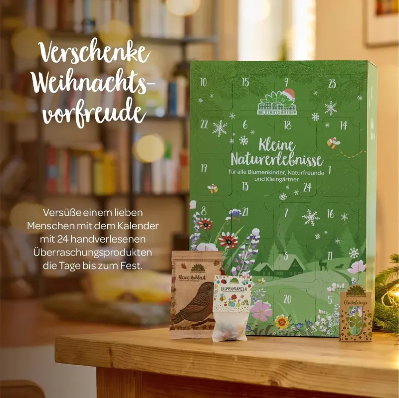 Die Stadtgärtner Die Stadtgärtner Adventskalender "Naturerlebnis" – Produktbild 6 von 6