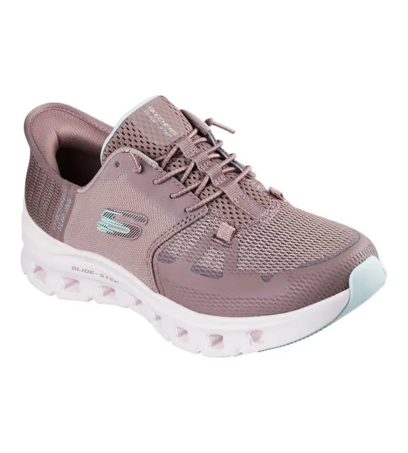 Skechers Skechers Slip-Ins Glide-Step Pro mochabraun Damen Sneaker, Braun, – Produktbild 4 von 5