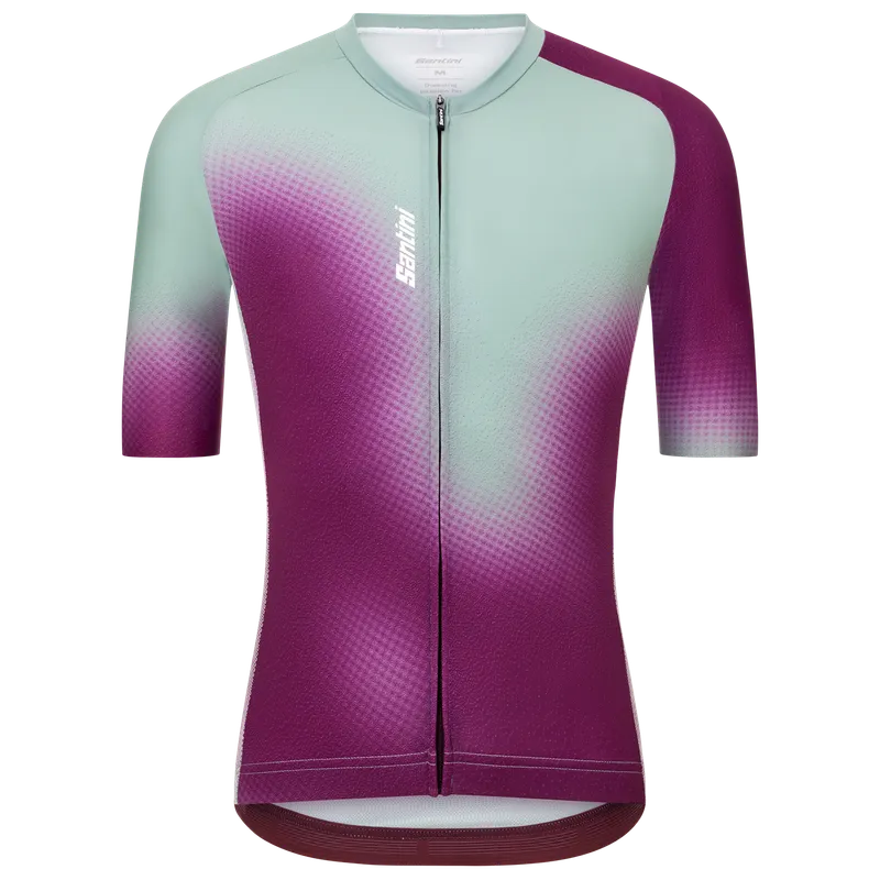 SANTINI Aura Kurzarmtrikot, für Herren, Grün, – Produktbild 1 von 1