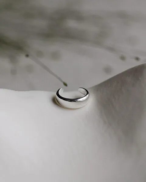 lille mus lille mus Earcuff 'Basic' 925 Silber, Silber, – Produktbild 2 von 3