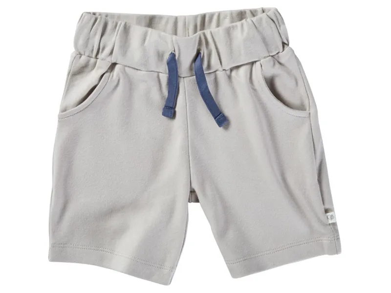 HANS NATUR Kinder Shorts Bio-Baumwolle beige Gr.86/92, Braun, – Produktbild 1 von 2