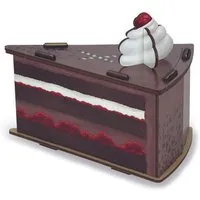 WERKHAUS Werkhaus GmbH Torten-Geschenkbox "Schokotorte" – Produktbild 1 von 2