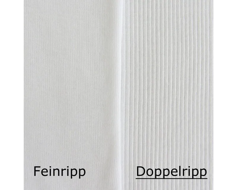 HERMKO Unterhemd 3018 Bio-Baumwolle Doppelripp Achselhemd Basic, Weiß, – Produktbild 3 von 5
