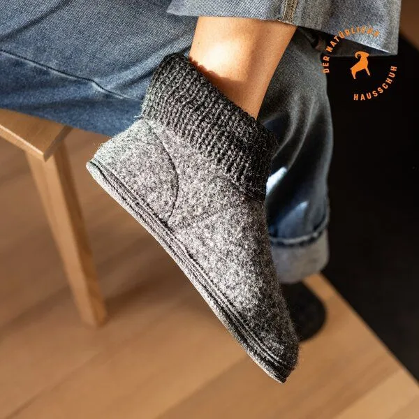 Gottstein Gottstein Hüttenschuhe Wool Venture High, Grau, – Produktbild 4 von 4