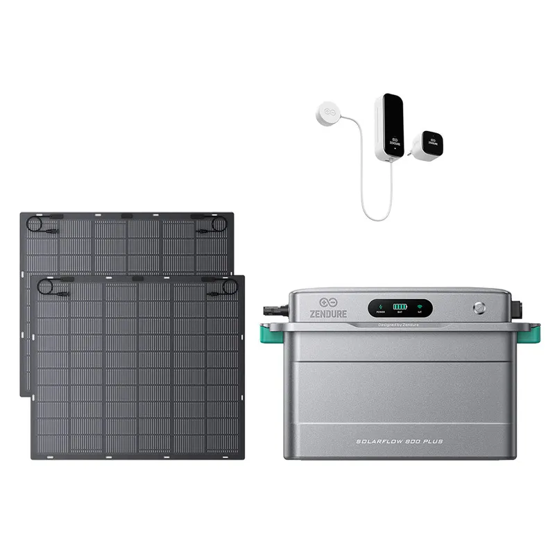 Zendure Deutschland Zendure SolarFlow 800 Plus: Balkonkraftwerk-Speicher mit top Preis-Leistung, SolarFlow 800 Plus + Smart Meter D0 / Ohne Batterie / 2*230W Flexible (460Wp) – Produktbild 1 von 1